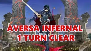 FEH - Lucina Vs Aversa 1 Turn Support Solo