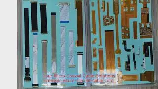Engineered-to-Order Fine Coax Cable Assembly Manufacturer Engineering Precision 96-Fiber MPO Cable C