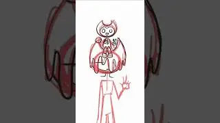 Cartoon bendy and ink bendy :)  #speedpaint #bendy #bendyandtheinkmachine #bendyandthedarkrevival