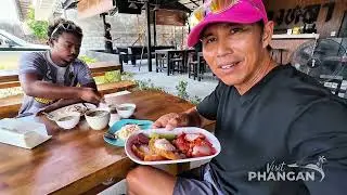 Taste Lunch in Thongsala Town at Thong Lah