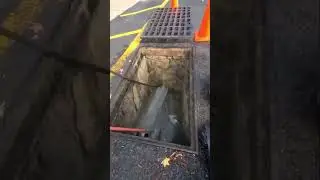 Hydro jetting service on a storm drain line #newjersey #jetting