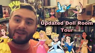 Обновленное видео-обзор кукольной комнаты &mdash; Disney, Mattel, Funko и т. д. ✨💖