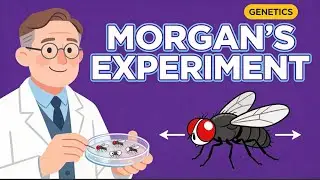Morgans&rsquo;s Experiment #genetics #botany #neet #aiims #cuet #biology #pw #science #allen #viral #modi 