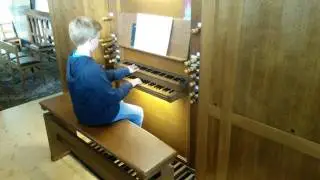 Scherzo - from '6 light pieces for organ' by P. Pazmany