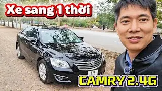 Giảng viên ĐH để lại Toyota Camry 2.4G 2007, xe đẹp, g.iá hợp lý thời điểm cận tết