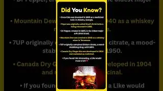Soft Drink Origins That Will Blow Your Mind