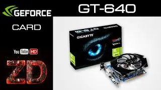 Распаковка видеокарты GIGABYTE Geforce GT640
