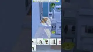 The Sims 4 Penthouse Jacuzzi | Speedbuild | #shorts