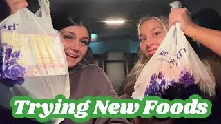 Trying New Foods At The Asian Market With A New Friend!