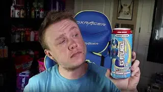 GFuel's Mega Man BLUE BOMBER SLUSHEE Can Flavor Taste Test & Review