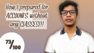 How I prepared for CA Intermediate accounts without coaching |Ca inter accounts preparation strategy
