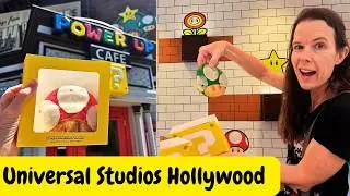 Universal Studios Hollywood Power Up Cafe Food Review