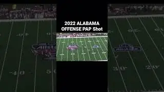 2022 ALABAMA OFFENSE Play Action Pass Shot Play FOOTBALL PLAYS FOR COACHES