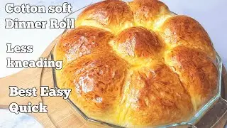Best Quick Easy Homemade Dinner Roll Recipe | Cotton Soft Bread Recipe | Babulis Kitchen
