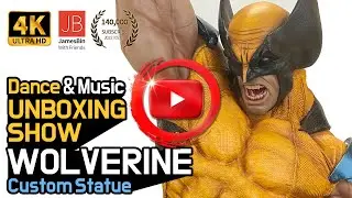 Wolverine Custom Statue Review | Best Marvel X-Men Resin Figure Unboxing Show!