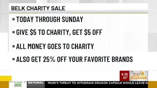 Belk Charity Sale