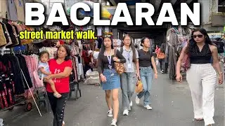 BARGAIN STREET MARKET of BACLARAN PARANAQUE CITY|Walking tour 🇵🇭