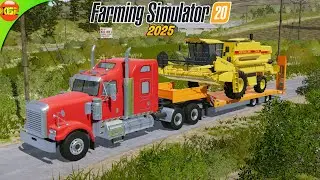 Let's Play Fs20 Again #7 | Harvesting Soybean
