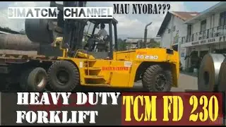 Jalan Jalan lur...ke Pabrik Besi, Check Big Forklift TCM FD230 