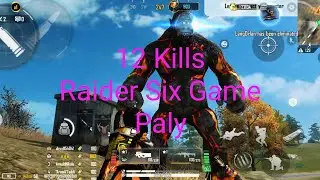 12 Kills | Raider Six full Game play 🤪😛😋  #raider #rider #raidersix