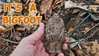Went Dump Digging And Found Bigfoot!Toys, Marbles And Tetanus. #dumpdigging #bigfoot #marble 