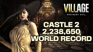 Castle 2 - Lady Dimitrescu WORLD RECORD Resident Evil Village Mercenaries Additional Orders SSS Rank