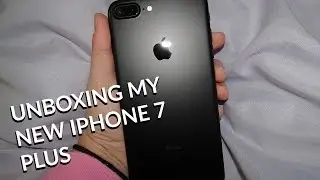 Unboxing my iPhone 7 Plus