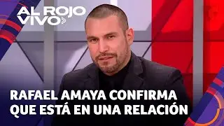 Rafael Amaya confirma que está en una relación: “Es mi cómplice, le debo la vida”