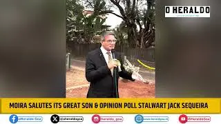 Moira salutes its Great son & Opinion Poll Stalwart Jack Sequeira