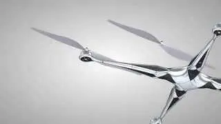 Solid Edge ST8 Freestyle drone design ANIMATION