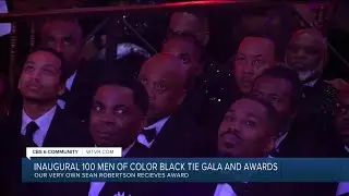 CBS 6's Sean Robertson honored at inaugural 100 Men of Color gala