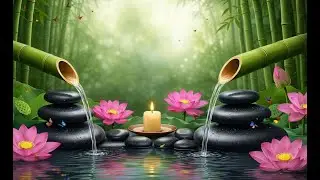 Deep Healing Music to Relieve Stress and Anxiety | Bamboo Water Sounds