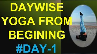 Yoga From Scratch Day-1|Step by Step Yoga