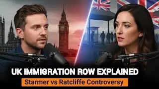 UK Immigration Row Explained &ndash; Starmer vs Ratcliffe Controversy | Learn English With Podcast