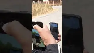 Simple and easy photography idea using two Phones #shorts
