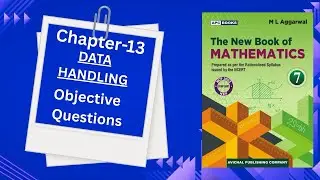 Objective Questions (DATA HANDLING) Chapter-13 Class-7 ML Aggarwal NCERT CBSE MATH