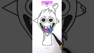Sprunki Magic Paper Trick 😱Incredibox Paper Craft ❤️#magictricksvideos #sprunki