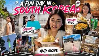 Korea Vlog: Colour Analysis, Indian Food & A LOT OF FUN! 🇰🇷✨