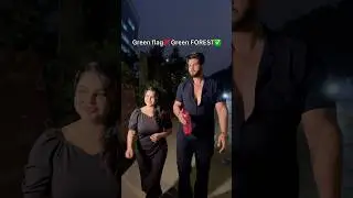 Green flag❌ Green FOREST✅ Sachin Mann Shorts🔥 #SachinMann #Tallboy #ShortGirl #Love #ViralCouple