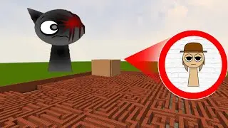 Maze Gmod All New Incredibox Sprunki Characters in Minecraft Minecraft Sprunki Maze