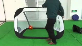 Poray 6x4ft Soccer Goal  Pop Up, Foldable, Practice Goals with Carry Bag