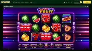 Mzansibet keeps draining the balance - no wins here on hot hot fruit