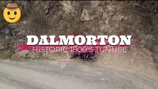 URBEX Historic 1800's Tunnel, Dalmorton, NSW, Australia with historic graffiti, Cobb & Co stagecoach