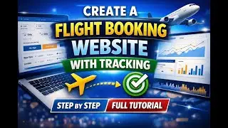 How to Create a Flight Booking Website With Tracking