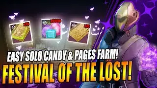 Destiny 2 | Fastest SOLO Candy & Spectral Pages Farm - All Masks Quick in Festival of the Lost 2021!