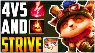 Best Teemo NA 4v5 ! | TEEMO VS LEBLANC TOP