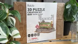 Slam Dunk Enoden Train Model &ndash; Official Robotime Kit from Japan | Kamakurakokomae Station Crossing