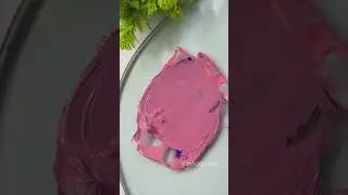 Colour Mixing 🩷💙🖤+💜(charm pink) #shorts #youtubeshorts #art #satisfying