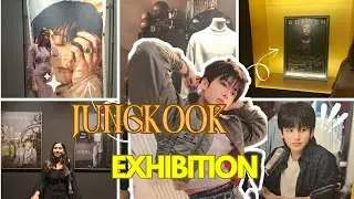 Inside Jungkook GOLDEN Exhibition  🇮🇳 | BTS ARMY Vlog 💜 