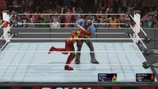 WWE 30 man custom wrestling match